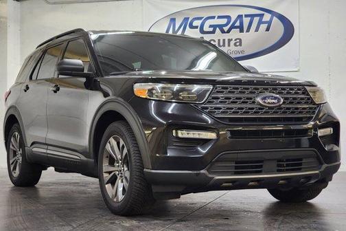 Agate Black Metallic 2021 Ford Explorer XLT