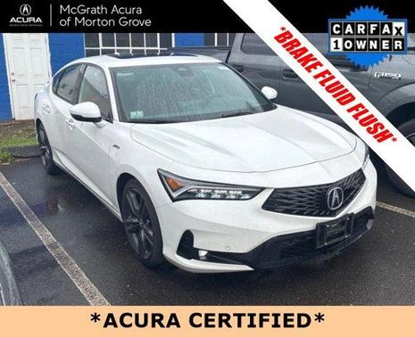 Platinum White Pearl 2023 Acura Integra A-Spec Technology