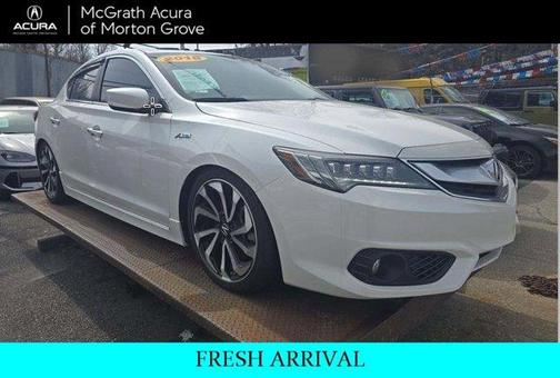 Bellanova White Pearl 2018 Acura ILX W/A-SPEC/TECHNOLOGY PACKAGE