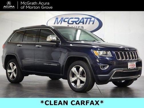 True Blue Pearlcoat 2015 Jeep Grand Cherokee Limited