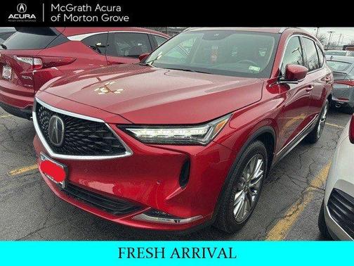 Performance Red Pearl 2023 Acura MDX Advance