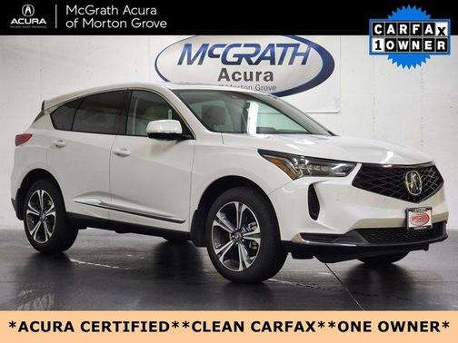Platinum White Pearl 2025 Acura RDX Technology Package
