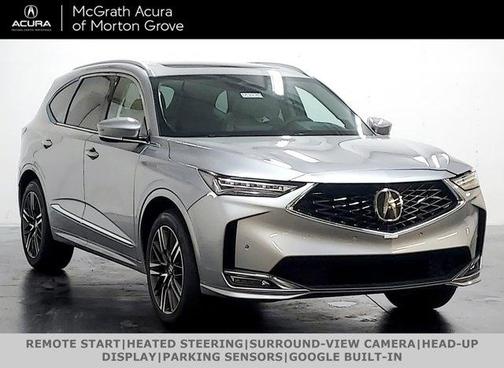 Solar Silver Metallic 2026 Acura MDX Advance Package