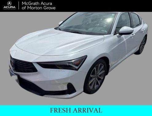 White / Black 2024 Acura Integra Base