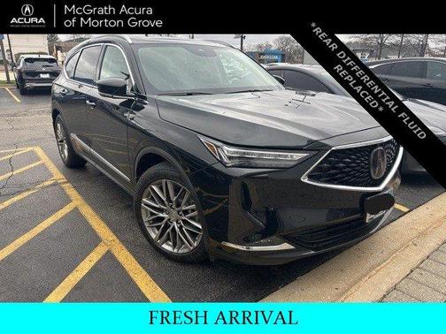 Majestic Black Pearl 2023 Acura MDX Advance