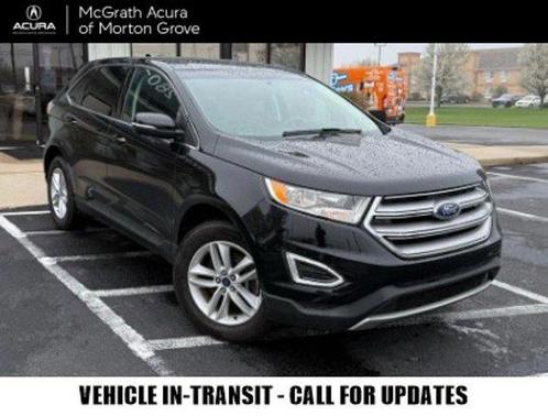Black / Black 2018 Ford Edge SEL