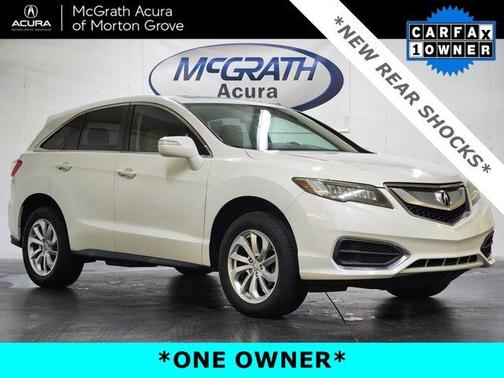 White Diamond Pearl 2017 Acura RDX Technology Package