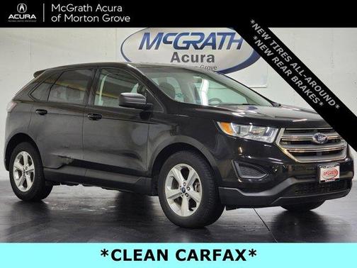 Shadow Black 2018 Ford Edge SE