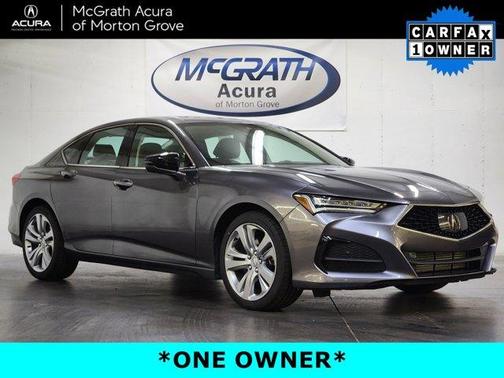 Modern Steel Metallic 2022 Acura TLX Technology