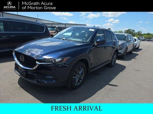 Deep Crystal Blue Mica 2021 Mazda CX-5 Touring
