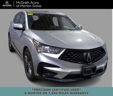 Lunar Silver Metallic 2019 Acura RDX A-Spec