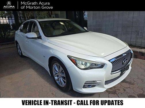 White 2017 INFINITI Q50 3.0T Premium