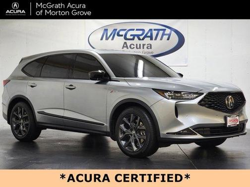 Lunar Silver Metallic 2024 Acura MDX A-Spec