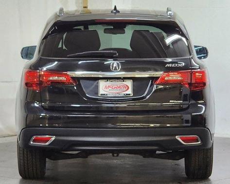Crystal Black Pearl 2015 Acura MDX 3.5L Technology Package