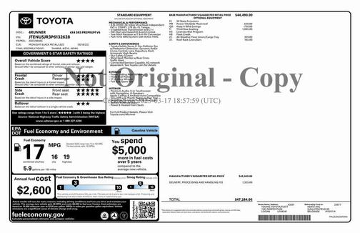 2023 Toyota 4Runner SR5 Premium