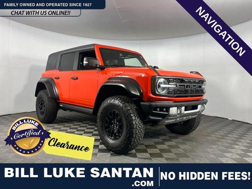 Code Orange 2023 Ford Bronco Raptor