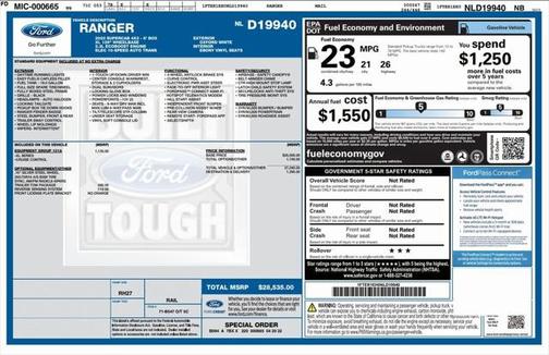 2022 Ford Ranger XL