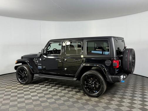Black Clearcoat 2023 Jeep Wrangler 4xe Sahara
