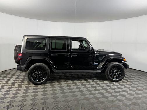 Black Clearcoat 2023 Jeep Wrangler 4xe Sahara