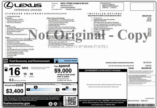 2023 Lexus GX 460 Premium