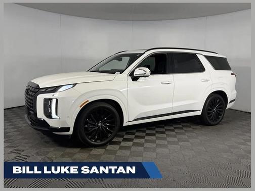 Hyper White 2025 Hyundai PALISADE Calligraphy Night Edition