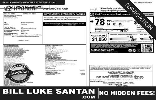 2025 Hyundai IONIQ 5 N AWD