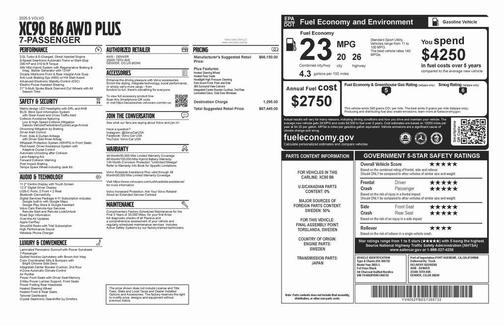 2025 Volvo XC90 B6 Plus 7-Seater