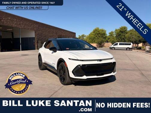 Summit White 2024 Chevrolet Equinox EV RS