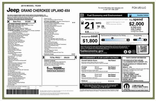 2019 Jeep Grand Cherokee Upland