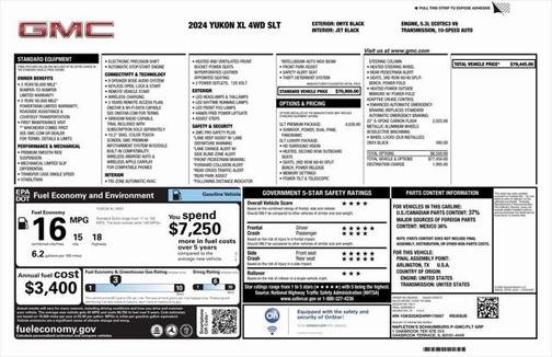 2024 GMC Yukon XL SLT