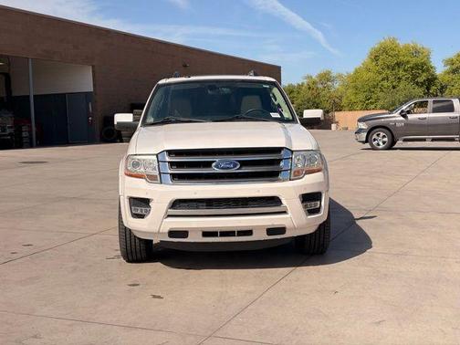 White Platinum 2017 Ford Expedition EL Limited