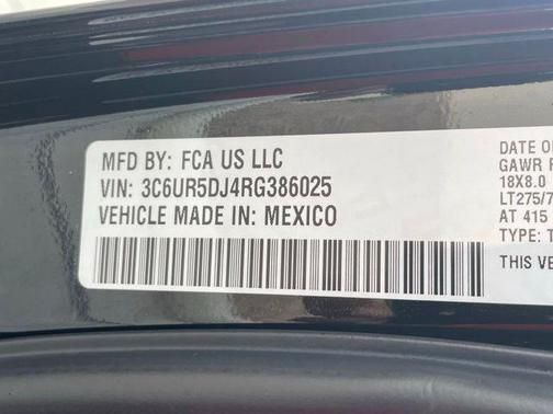 2024 RAM 2500 Big Horn Crew Cab 4x4 6'4' Box