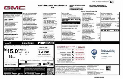 2022 GMC Sierra 1500 AT4
