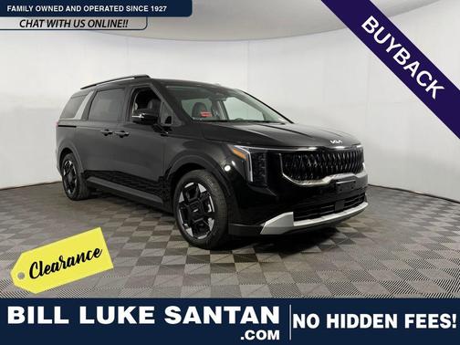 Aurora Black Pearl 2025 Kia Carnival EX