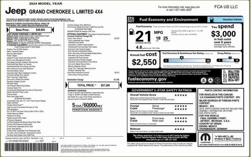 2024 Jeep Grand Cherokee L Limited