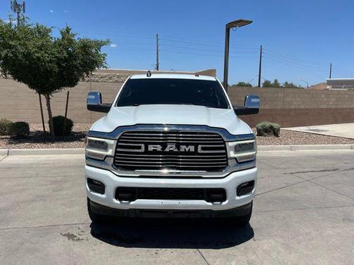 Bright White Clearcoat 2024 RAM 2500 Laramie Crew Cab 4x4 6'4' Box