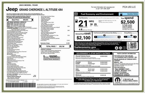 2023 Jeep Grand Cherokee L Altitude