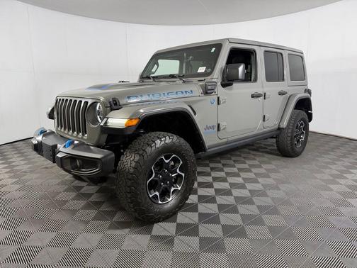 Sting-Gray Clearcoat 2023 Jeep Wrangler 4xe Rubicon