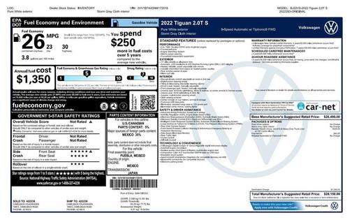 2022 Volkswagen Tiguan 2.0T S