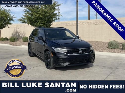 2024 Volkswagen Tiguan 2.0T SE R-Line Black