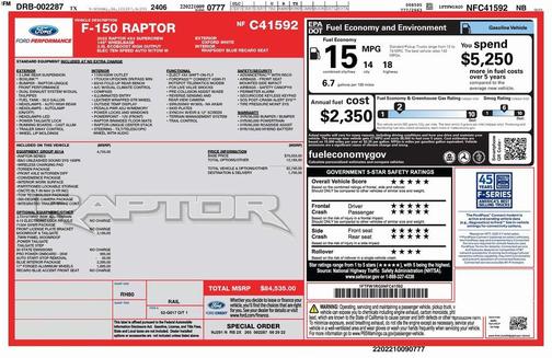 2022 Ford F-150 Raptor