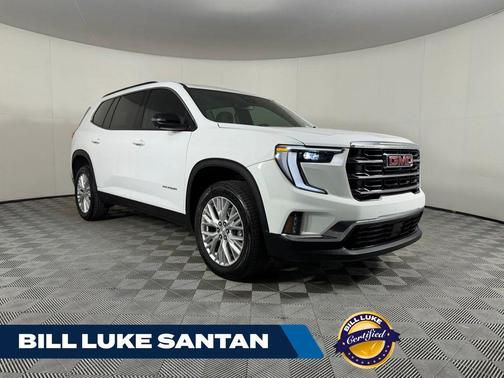 Summit White 2024 GMC Acadia FWD Elevation