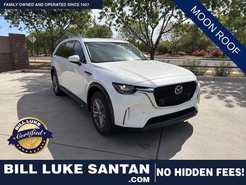 Rhodium White Premium 2025 Mazda CX-90 3.3 Turbo Preferred