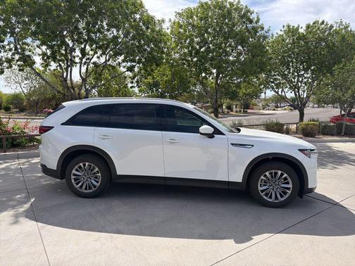 Rhodium White Premium 2025 Mazda CX-90 3.3 Turbo Preferred