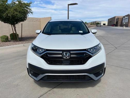 Platinum White Pearl 2021 Honda CR-V AWD EX-L