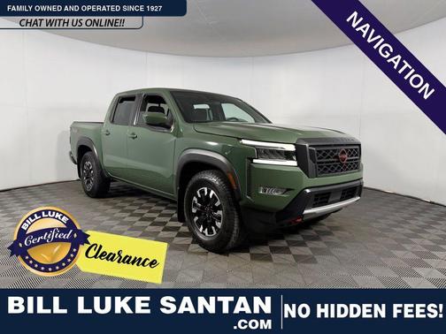 Tactical Green Metallic 2024 Nissan Frontier PRO-X