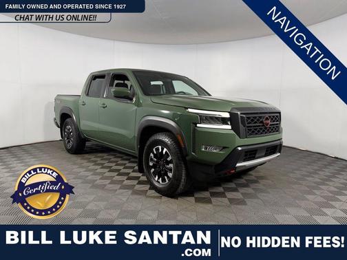 Tactical Green Metallic 2024 Nissan Frontier PRO-X