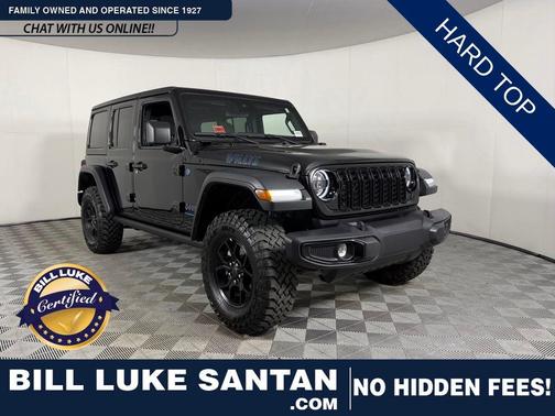 Black Clearcoat 2025 Jeep Wrangler 4xe Willys