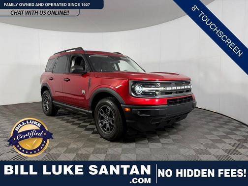 Rapid Red Metallic Tinted Clearcoat 2021 Ford Bronco Sport Big Bend