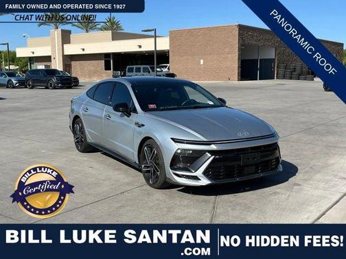 Aero Silver 2025 Hyundai SONATA N Line